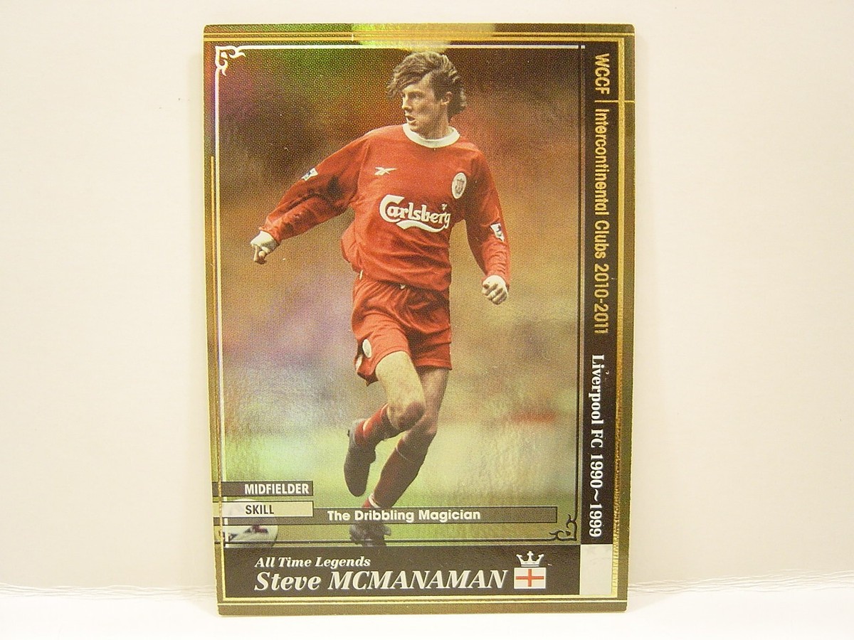 Panini WCCF 2010-11 ATLE Steve McManaman 1972 England No.7 