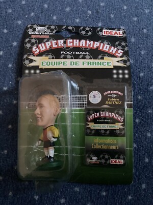SAMMLUNGSAUFLÖSUNG! Super Champions Football Equipe de France FABIEN BARTHEZ