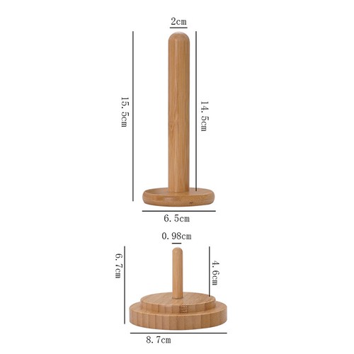 Yarn Holder Rotating Wooden Holder Tabletop Bobbin Holder Sewing Accessories - Picture 4 of 13