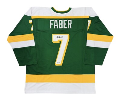 Brock Faber Minnesota Wild Signed Autographed Jersey Custom