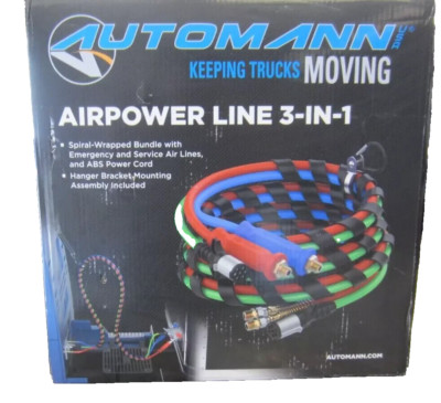 Automann 179.3012.15 Air Power 3 In 1 Line   15 Ft Length