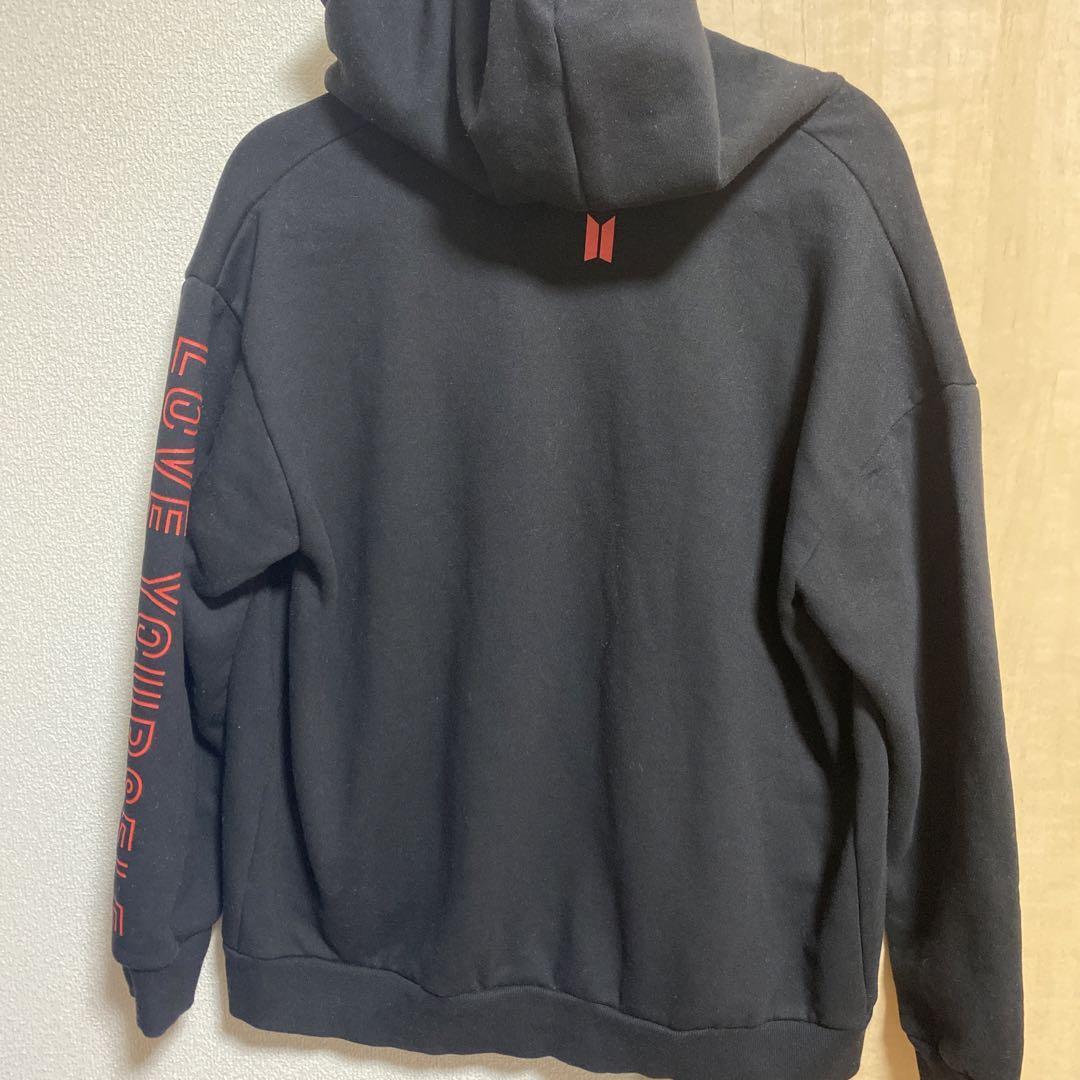 【未使用】BTS LOVE YOURSELF パーカー 1 Mサイズ BTS Love Yourself Tour Live Official Hoodie Parker Medium
