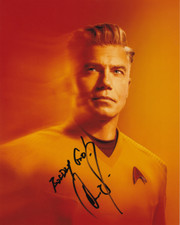 ANSON MOUNT signed Autogramm 20x25cm STAR TREK in Person autograph COA PIKE