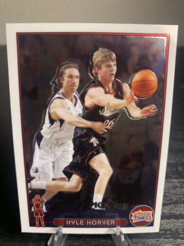 KYLE KORVER RC 2003-04 TOPPS CHROME PASSING POSE ROOKIE#153!76ERS RC SUPERSTAR - Picture 1 of 2