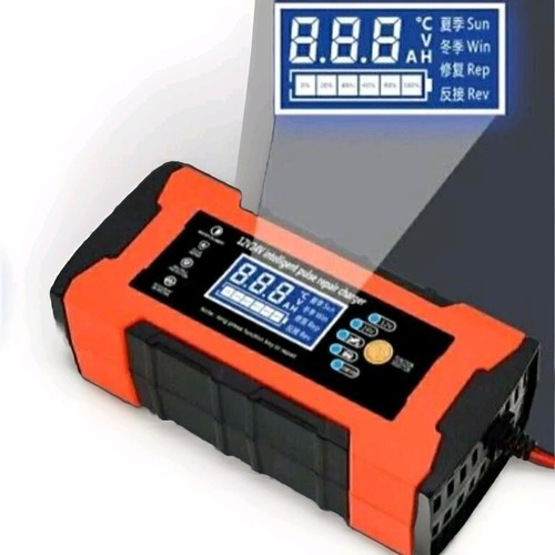 Caricabatteria Auto 12V 10A - 24V 5A Carica Ripara Batteria Moto Camper Barca - Imagen 20 de 21
