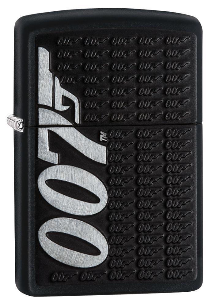 Zippo Windproof James Bond 007 Emblem Lighter, 29718, New In Box