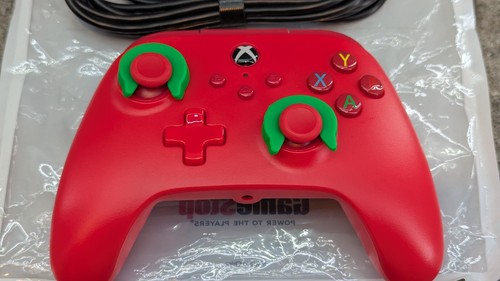 🔥Works🔥 PowerA - Red Wired Controller for Xbox Series X|S XBGPOPWI - Picture 3 of 10