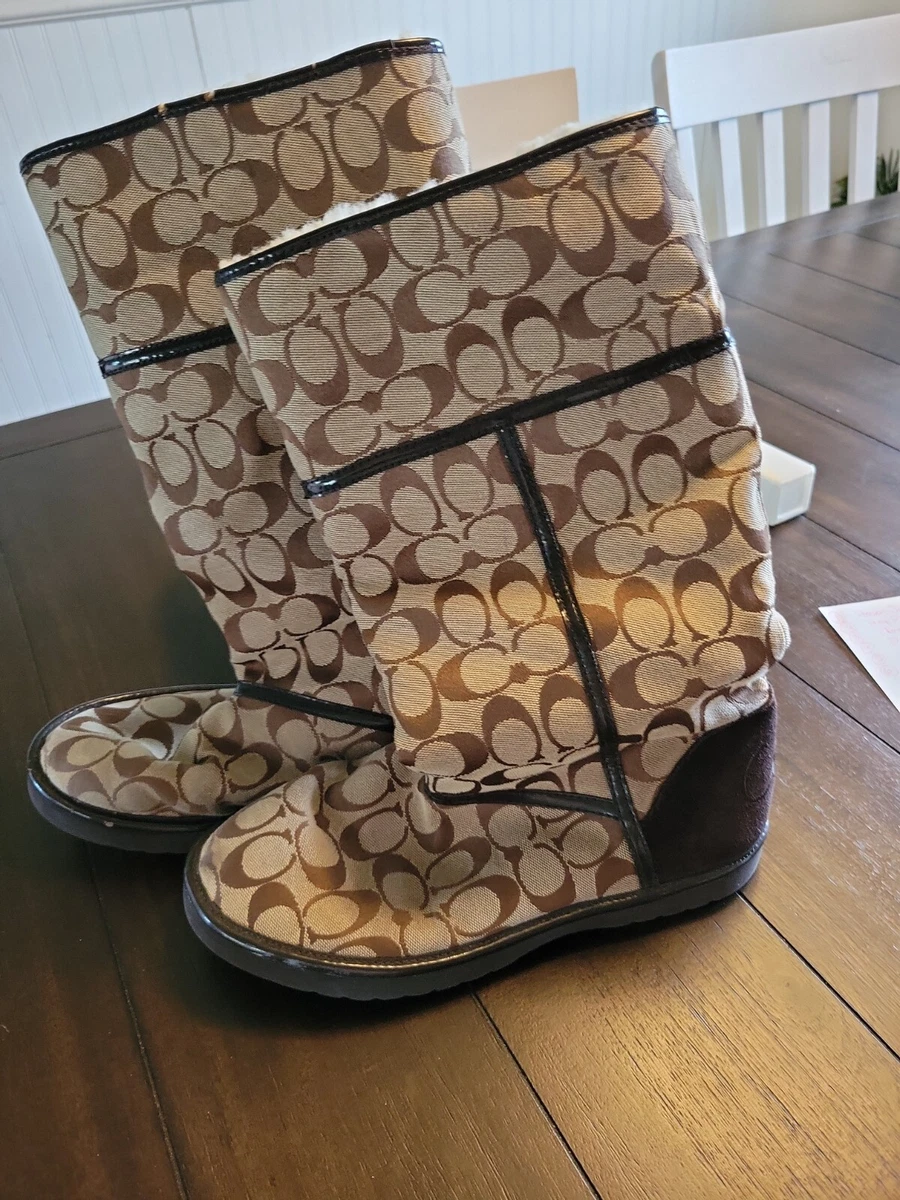 Coach nicole boot Clearance