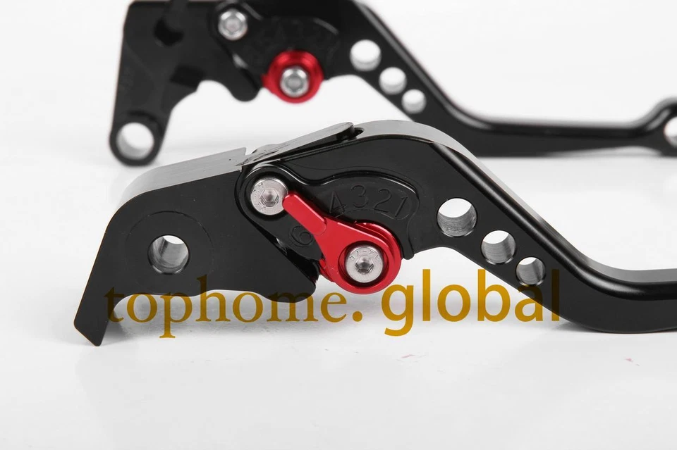 Palancas de freno de embrague CNC cortas negras 2013 2012 para DUCATI MONSTER 696 2009-2014 Foto 4 de 4