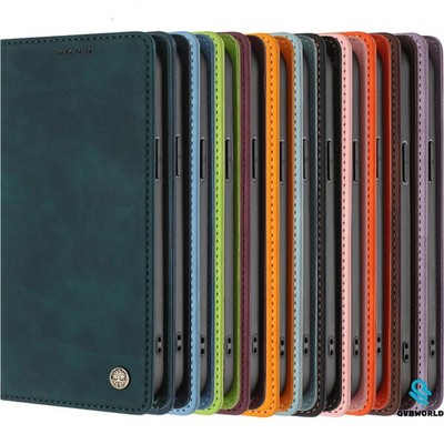 Flip Leder Brieftasche Etui Ständer Hülle für Oppo A60 A58 A78 A38 A17 A54 A77