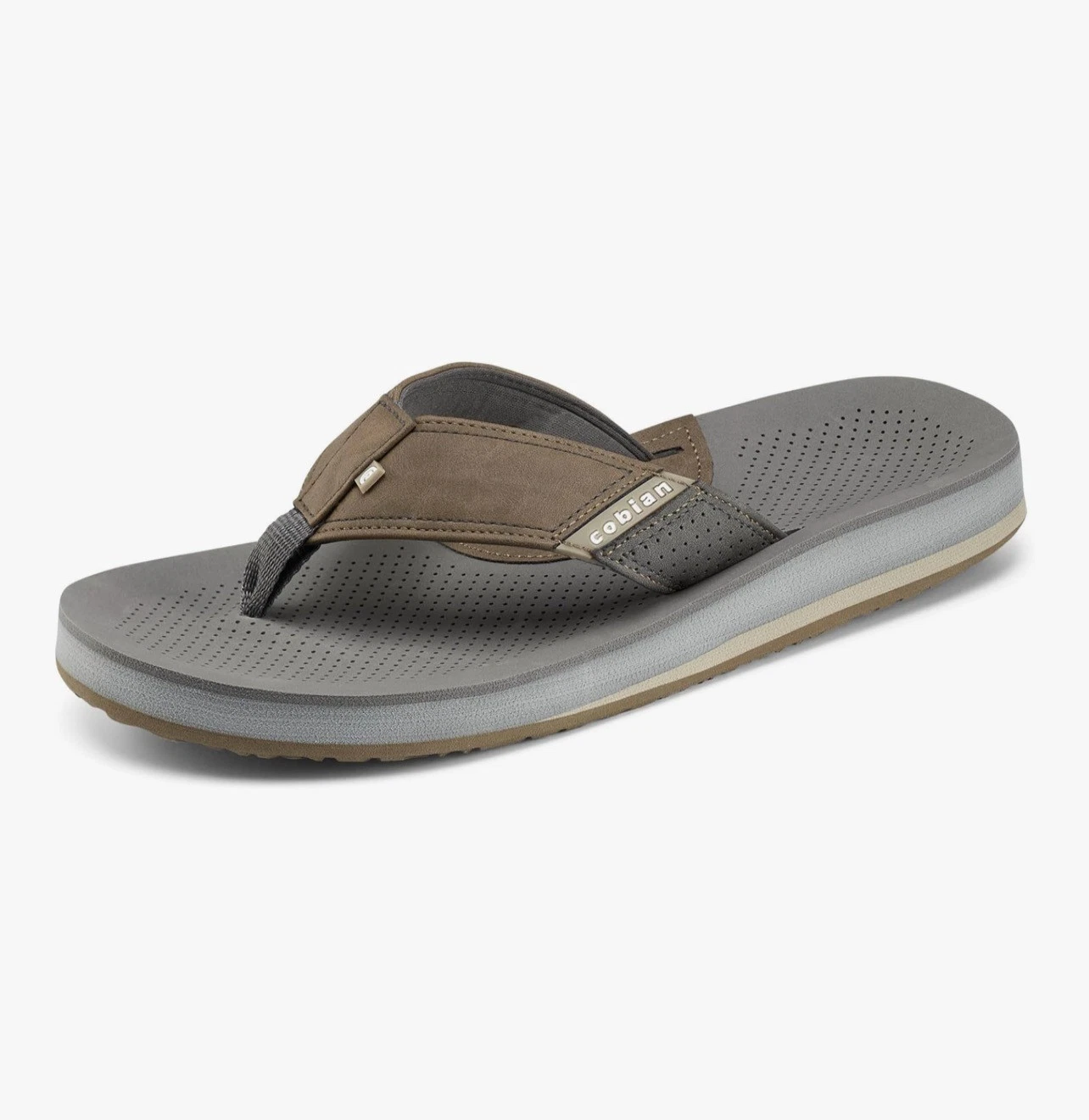 NWT~ Cobian sz 13 Men's ARVII ARV2 Sandals Flip Flops Arch Support CHOCOLATE