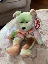 Ty Beanie Babies Peace Bear Retired Original 1996, Ages 3 and Up, 3-4 5-7 Years