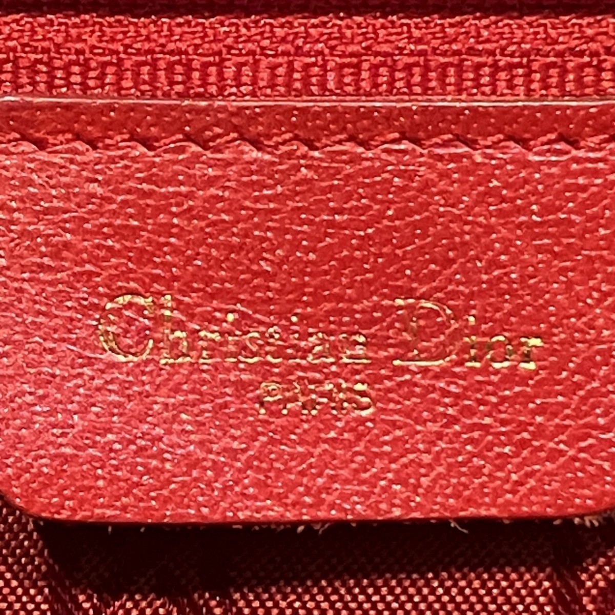 Dior Lady Dior Handbag Canage Nylon Free shipping Used — image 4