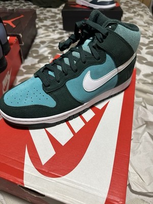 Brand New Sz 10 Men Nike Dunk High Australia Noble Green With Box