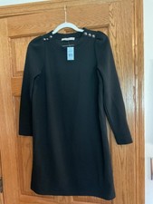 Women’s Loft Black Long Sleeve Dress SP