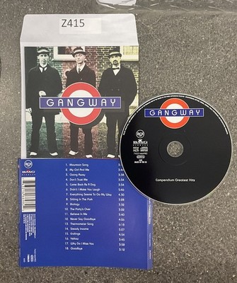 Compendium Greatest Hits by Gangway (CD, 1997) No Case #Z415