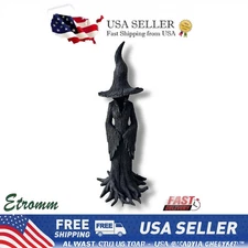 2025 Cracker Barrel Tree Witch Statue Halloween Decor Gift in Box - 30cm USA
