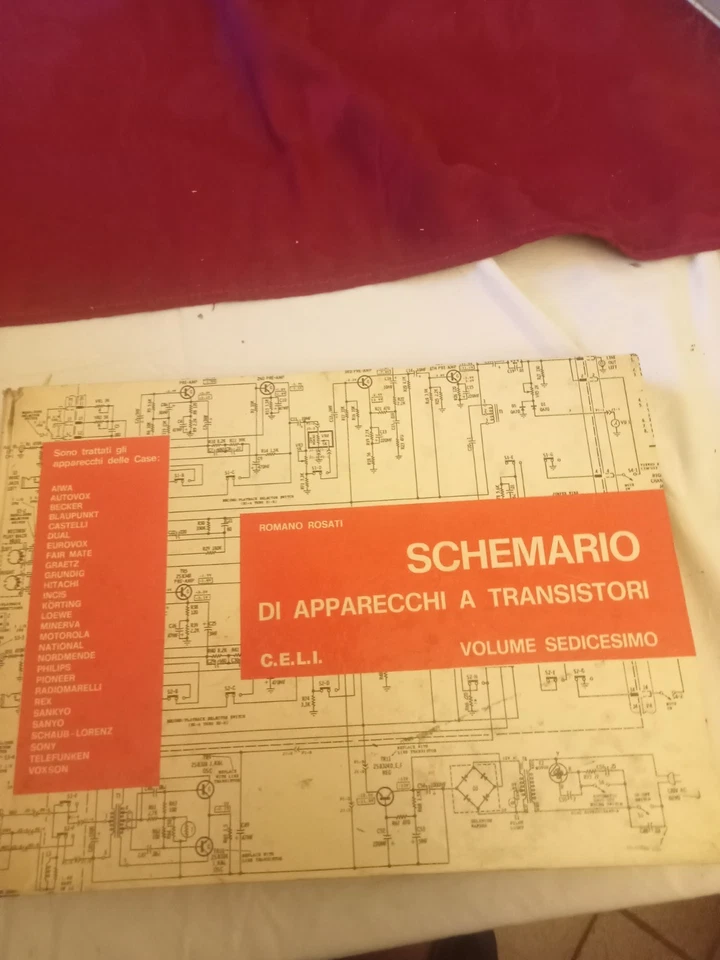 libri vintage schemario di apparecchi a transistori. - Immagine 2 di 4