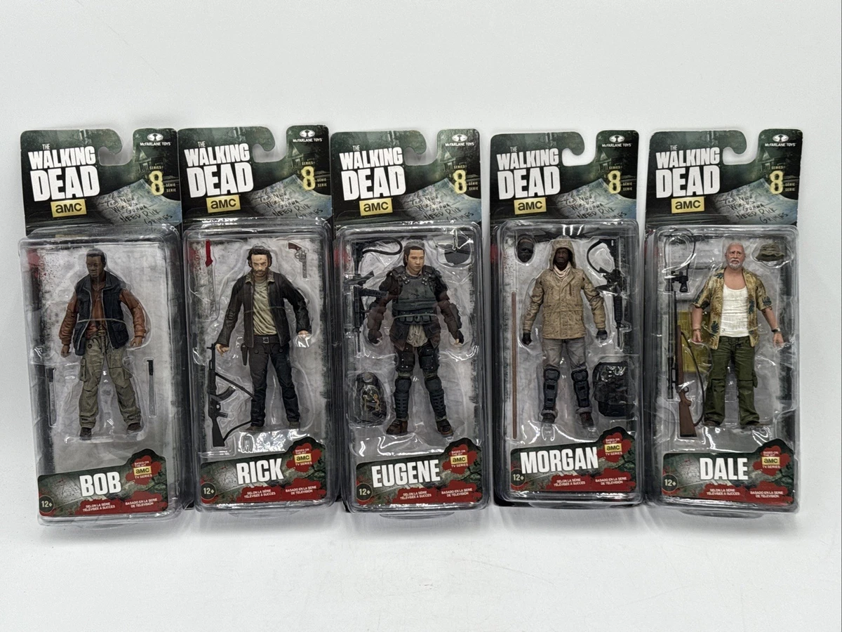 Action Figure Rick Grimes McFarlane The Walking Dead, 17,8 Cm, Con Top Rosso - 5