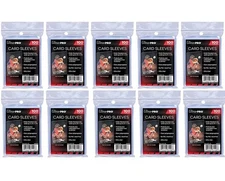 1000 Ultra Pro 2.5" x 3.5" Trading Card Penny Soft Sleeves (10 Packs) Free Ship