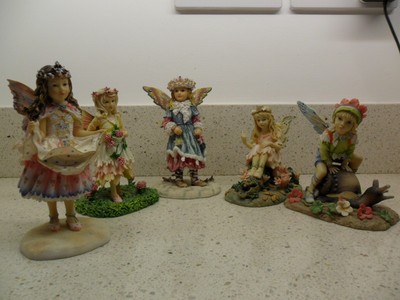 5er Set Christine Haworth Leonardo Sammlung Feen