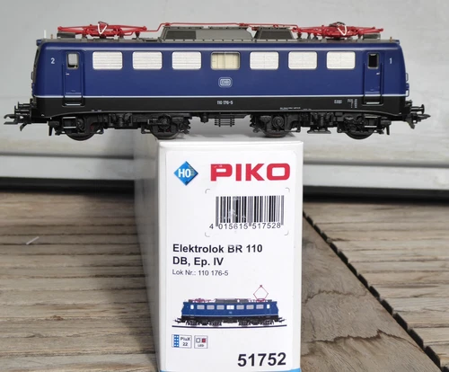 Piko 51752 H0 Elektrolok BR 110 176-5 der DB Epoche 4 DSS selten i.OVP sehr gut