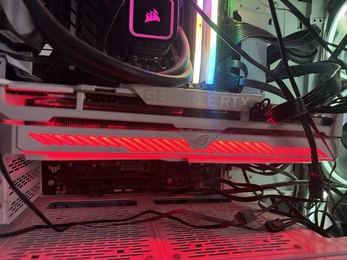 ASUS ROG STRIX NVIDIA GeForce RTX 3090 White OC Gaming Graphics Card 24GB GDDR6X