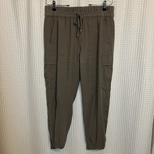 Tommy Hilfiger Women's Pull-On Elastic Ankle Pants Polyester Blend Medium