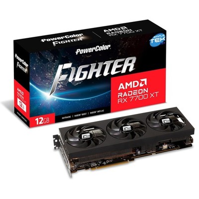 Powercolor AMD Radeon RX 7700 XT 12GB GDDR6 3 X DP + HDMI Gaming