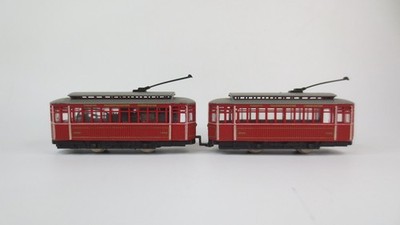 Model Power N 7508 Trolley Strassenbahn mit Beiwagen Neuwertig & OVP CH24493
