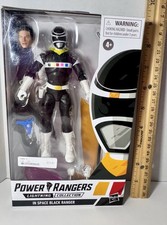 Power Rangers Lightning Collection in Space Black Ranger Hasbro NISP
