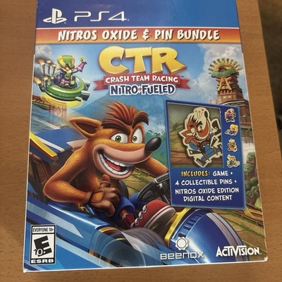 CTR Crash Team Racing Nitro-Fueled Nitros Oxide Pin Bundle (PS4) NEW 