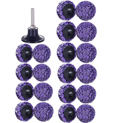21 Pcs 2'' Quick Change Easy Strip Discs, Paint Stripping Wheel for Drill,Die ...