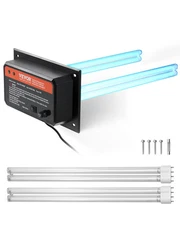 VEVOR Air Purifier Whole House 72W 16in UV Light in Duct for HVAC AC Duct Filter