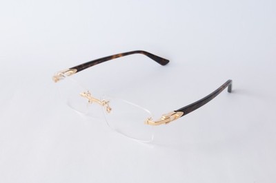 New Cartier eyewear optical eyeglasses CT0287O 002 gold