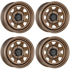4 Dotz Dakar Bronze Wheels 7.0jx16 5x114.3 For Dacia Duster