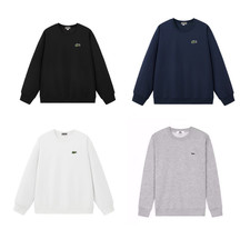 New LACOSTE fashion pure cotton Sweater M 2XL