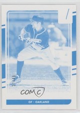 2016 Panini Donruss Test Proof Cyan 27/49 Billy Burns #110 6f8