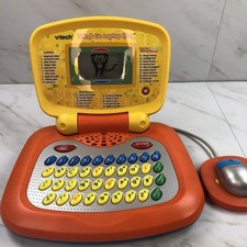 Vintage VTech Tote-and-Go Laptop Plus Learning System With Mouse Tested  Works