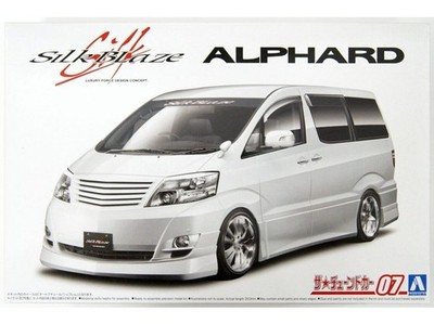 Aoshima - Silk Blaze MNH/ANH10 15W Toyota Alphard '05 1/24 05873