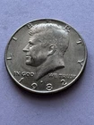 1982 P Kennedy Half Dollar (1) Clad Coins Circulated Very Nice!  N-111