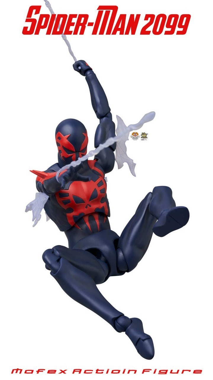 Marvel Spider-Man ~ MAFEX Spider-Gwen & Spider-Ham action figure set by MediCom