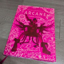 Arcane League of Legends Art Book English, Collectible, Used