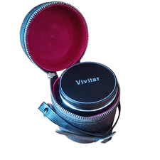 Vivitar Auto Wide Angle Lens 28mm 1:2.8 Japan Leather Case Caps Works