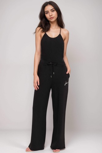 Johnny Was Black Lounge Pants R63924-8 - Picture 4 of 9