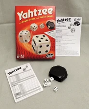 Yahtzee Dice Game with Shaker Complete Hasbro Gaming 2014 Classic Game
