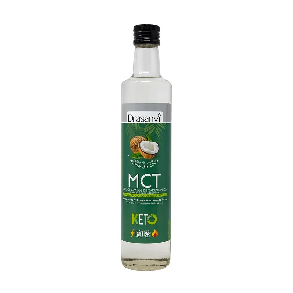 Drasanvi - Aceite Mct De Coco 500 Ml - Fuente De Energía