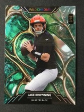 2023 Wild Card Wildchrome Teal #WCG-PR Jake Browning /10 Cincinnati Bengals