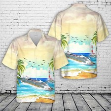 Royal Caribbean International MS Freedom of the Seas Hawaiian Shirt