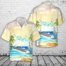 Royal Caribbean International MS Freedom of the Seas Hawaiian Shirt